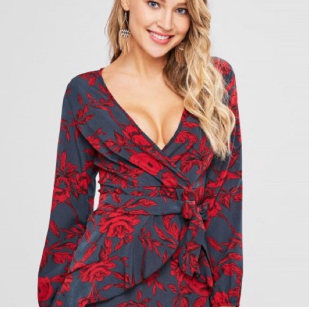 Floral print lightweight dress